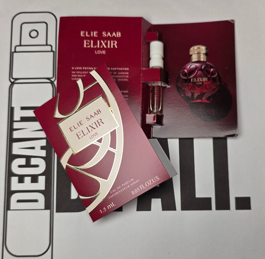 Echantillon Elie Saab Elixir Love