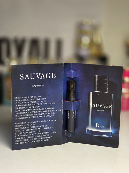 Echantillon Sauvage Eau Forte Dior