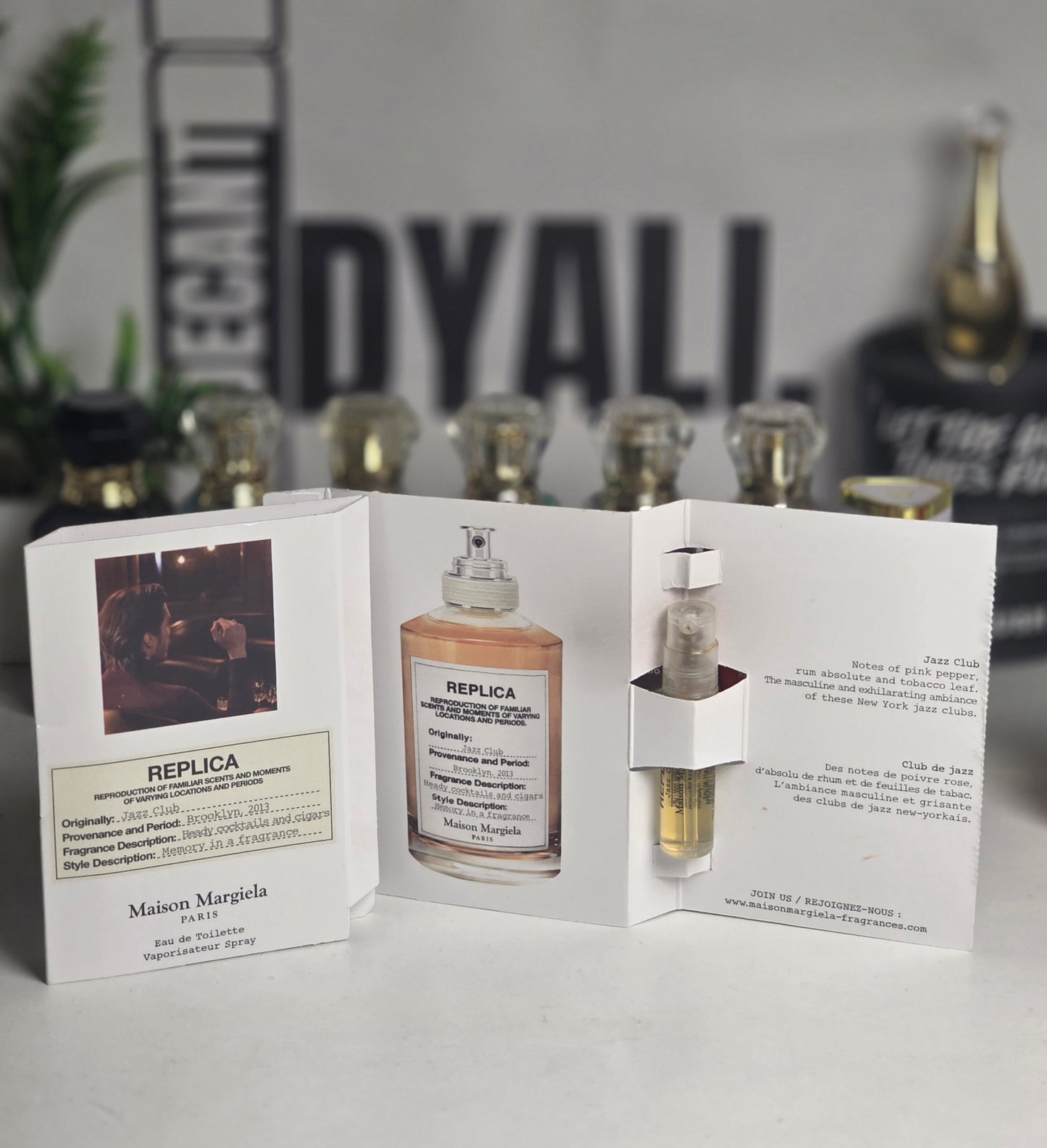 Echantillon Replica Jazz Club Maison Margiela 1.2ml