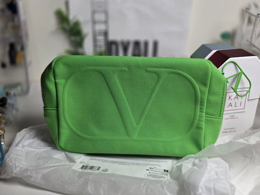 Trousse de Maquillage Valentino Green Dopp Case