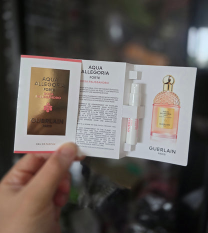 Echantillon Guerlain Aqua Allegoria Rosa Palissandro
