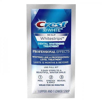CREST 3D WHITESTRIPS PROFESSIONAL TRANSFORMATION 1 TREATMENT (45MIN)