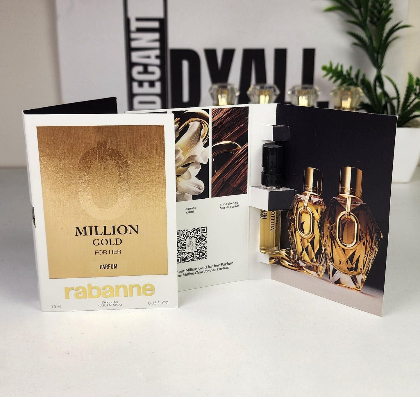 Echantillon Million Gold Le Parfum For her