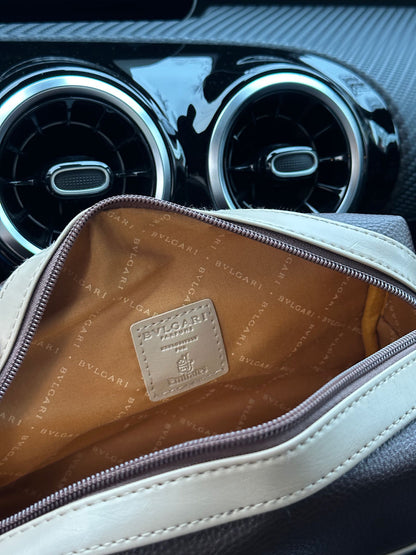 Trousse Bvlgari Emirates Marron