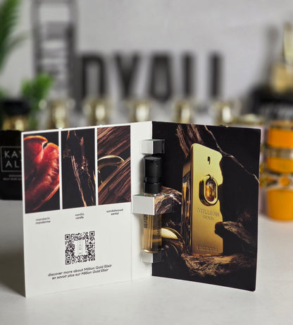 .Pack 10 Echantillons pour Homme 100% Original