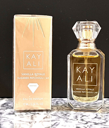 Miniature Kayali vanilla Royale Sugared Patchouli 64