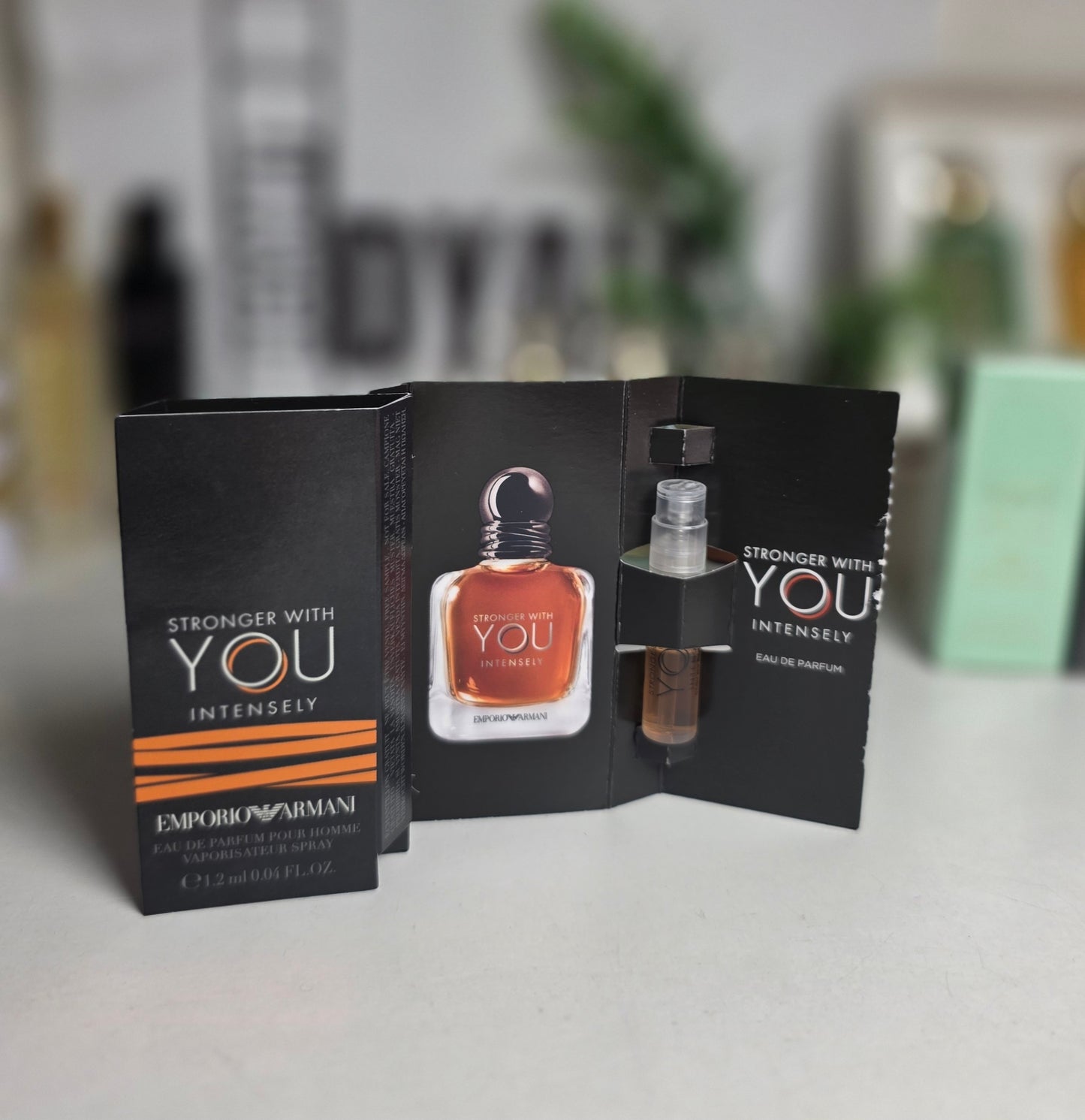 Echantillon Stronger With You Intensely Armani Pour Homme