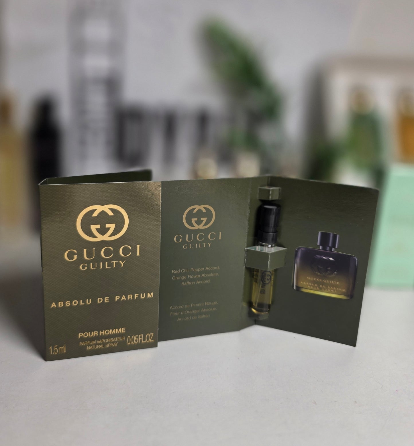 Echantillon Gucci Guilty Absolu de Parfum pour Homme