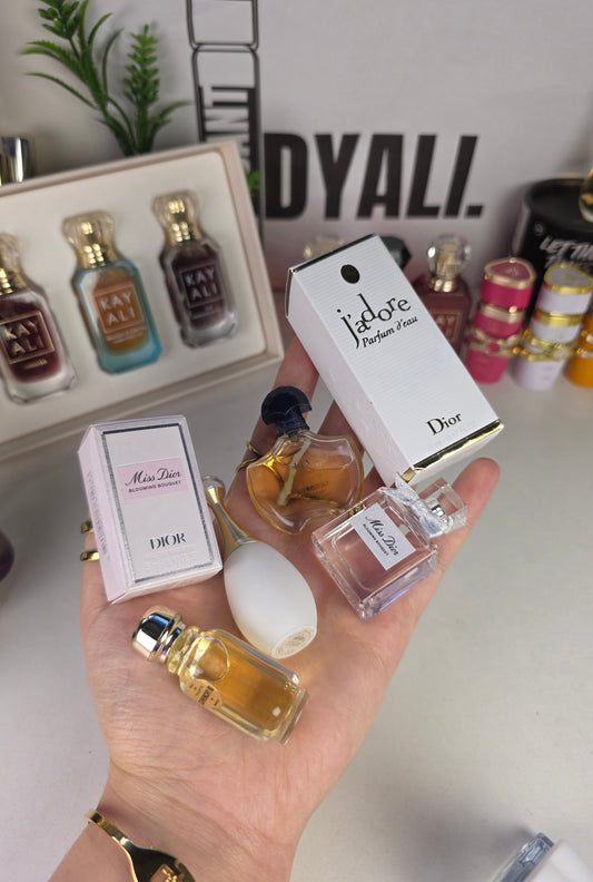 .Pack 4 Miniatures Dior + J'adore + Guerlain + Givenchy