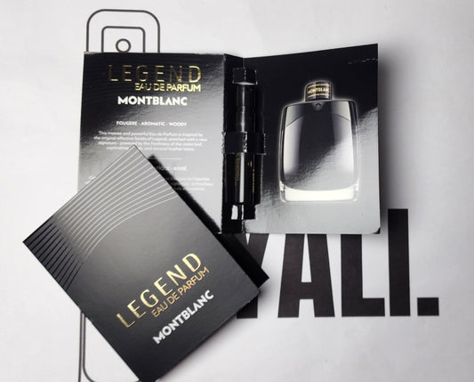 Echantillon Mont Blanc Legend  eau de parfum