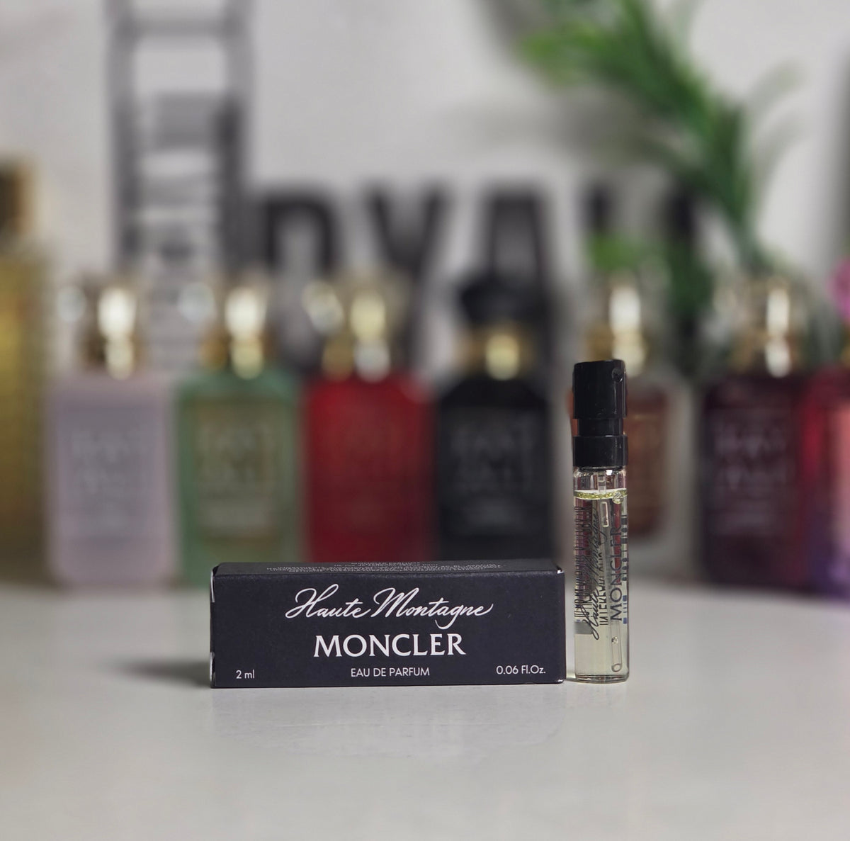 Echantillon MONCLER haute montagne Eau de Parfum unisex 2ml