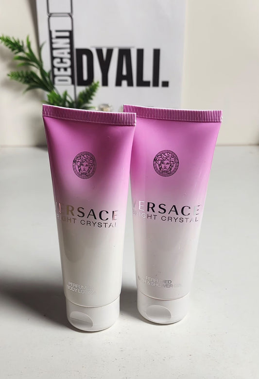 Versace Bright Crystal Lotion + Gel