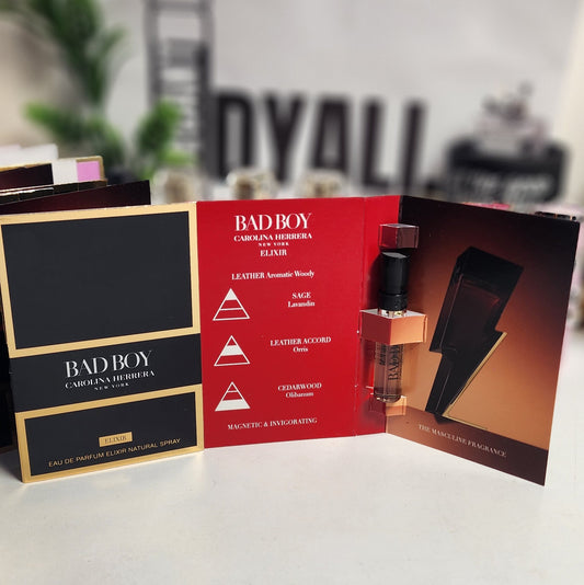Echantillon Carolina Herrera Bad Boy Elixir EDP