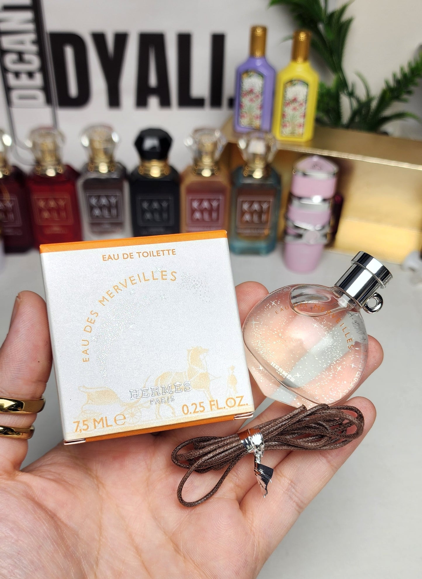 Miniature Hermès Eau Des Merveilles EDT pour femme 7.5ml