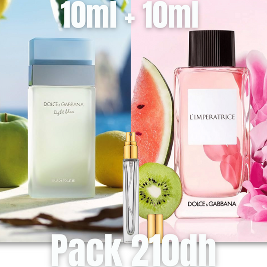 . Pack L'IMPERATRICE + LIGHT BLUE