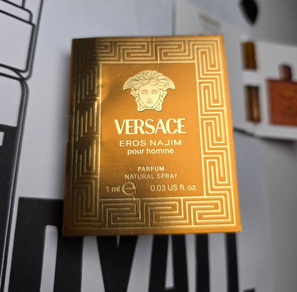Echantillon Versace Eros Najim pour Homme