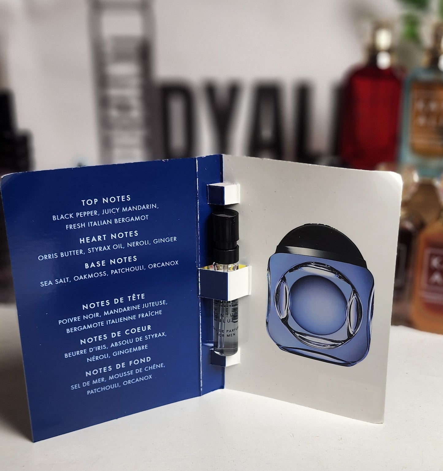 .Pack 10 Echantillons pour Homme 100% Original