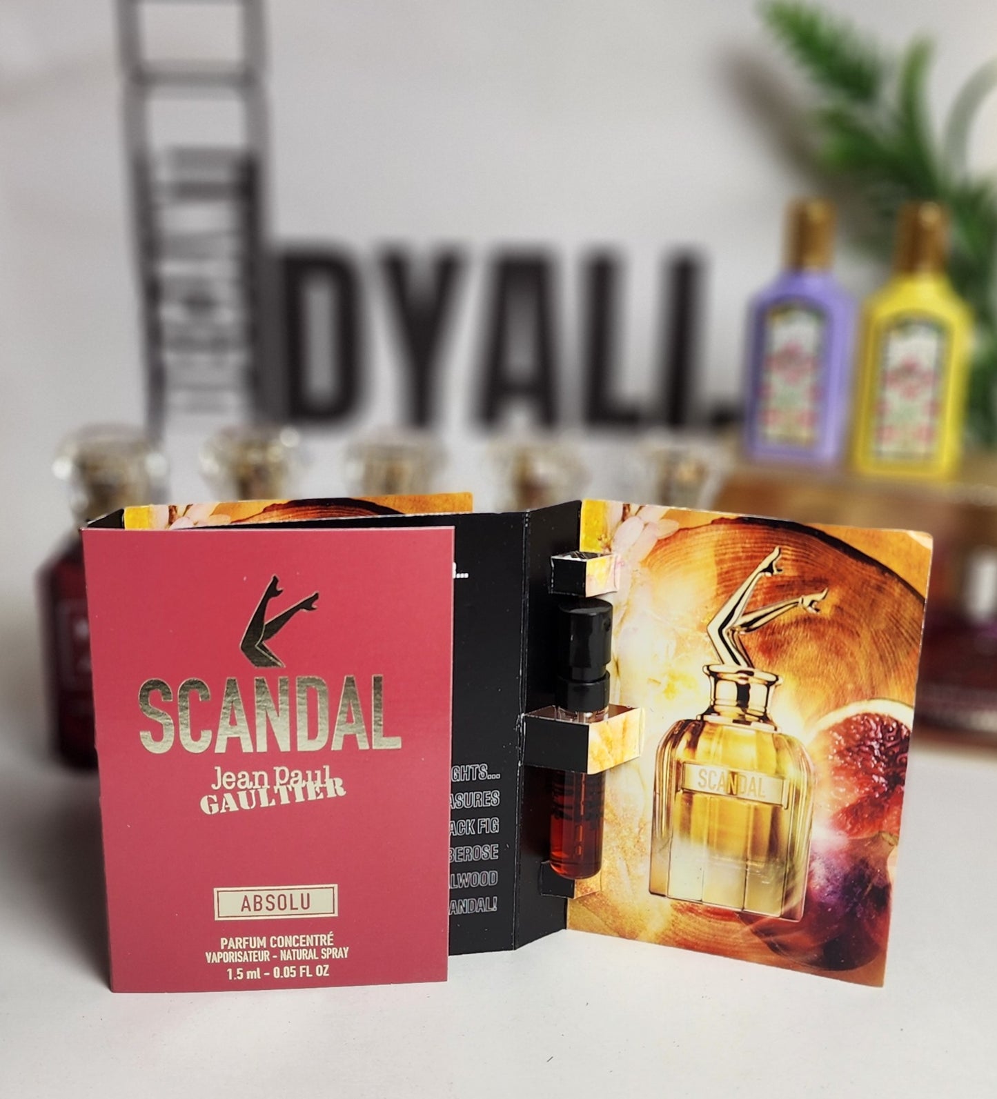 Echantillon Scandal Absolu Parfum Concentrè