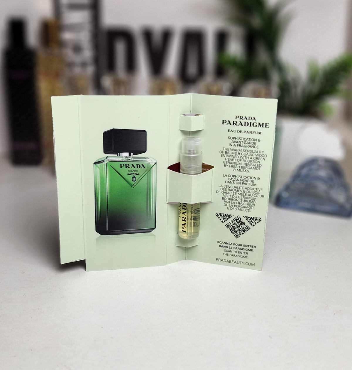 Echantillon Prada Paradigme Eau de Parfum pour homme