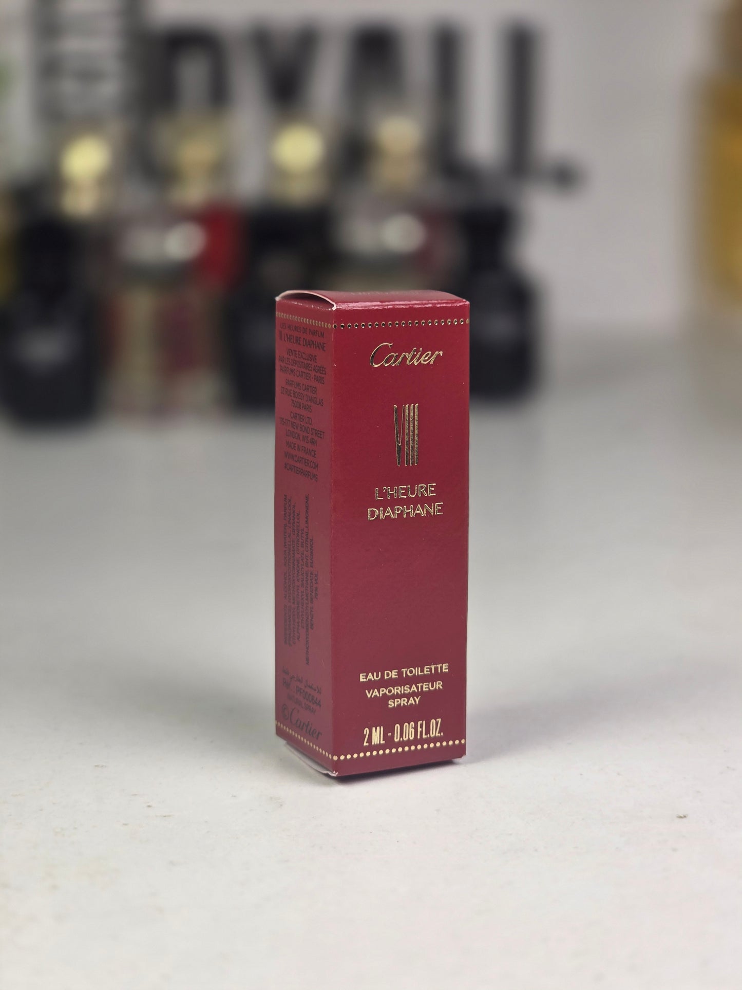 Echantillon Cartier Prive L'heure Diaphane 2ml