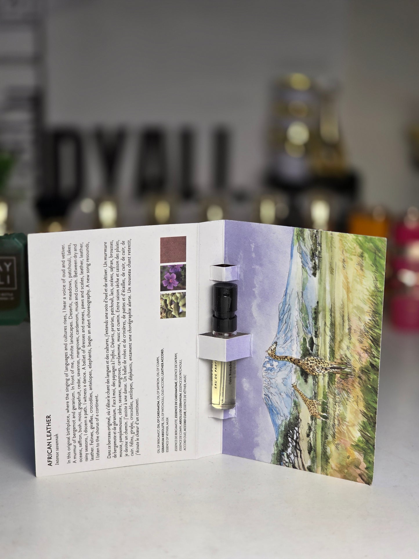 Echantillon Niche Memo African Leather 2ml